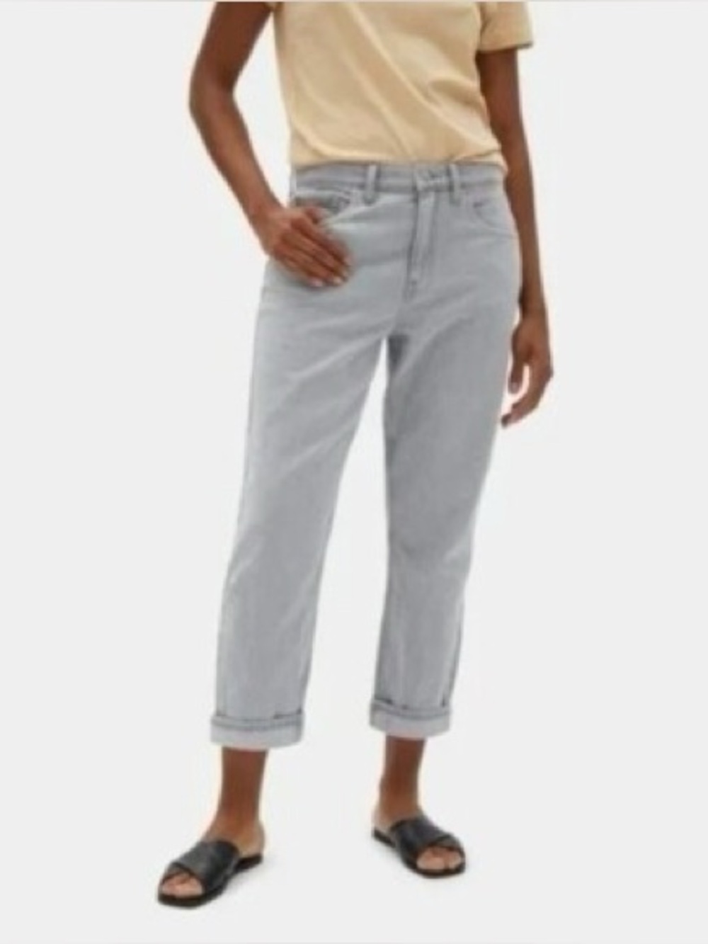 Everlane Summer Jean Ash Grey Size 33 Reg
